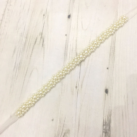 Pearl Cluster Bridal Belt