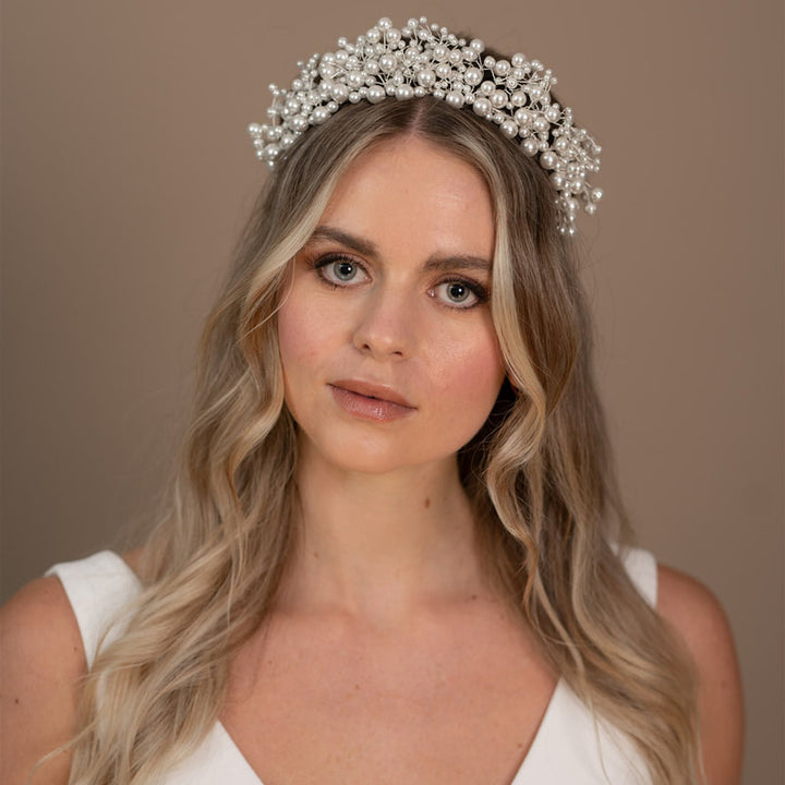 Multi Size Pearl Tiara